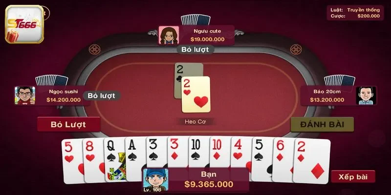 Tiến Lên Miền Nam - Game Bài ST666 Lôi Cuốn Số 1 Hiện Nay 1 Giới thiệu game tiến lên miền Nam tại ST666